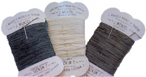 Plaiting Thread with Needle