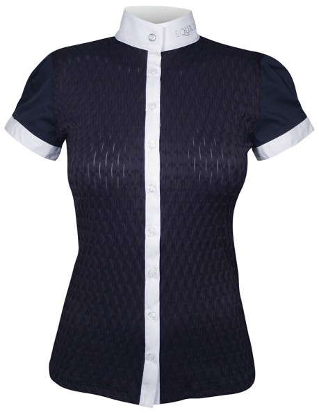 Equiline Ladies Competition Shirt NEW LISSOME navy