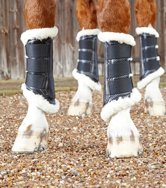 Equine outlet brushing boots