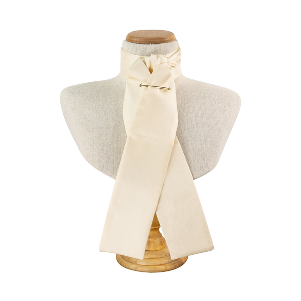 Englischer Plastron Seide