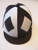 RS Lycra Hat Cover - quartered with Diamonds