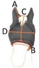 Field Relief Midi Fly Mask with Ears
