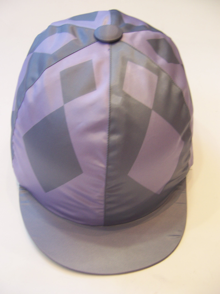 RS Satin Hat Cover - quartered with Diamonds