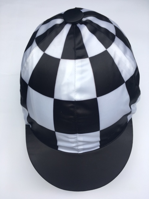 RS Satin Hat Cover - Check