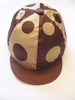 RS Satin Hat Cover - quartered with Spots